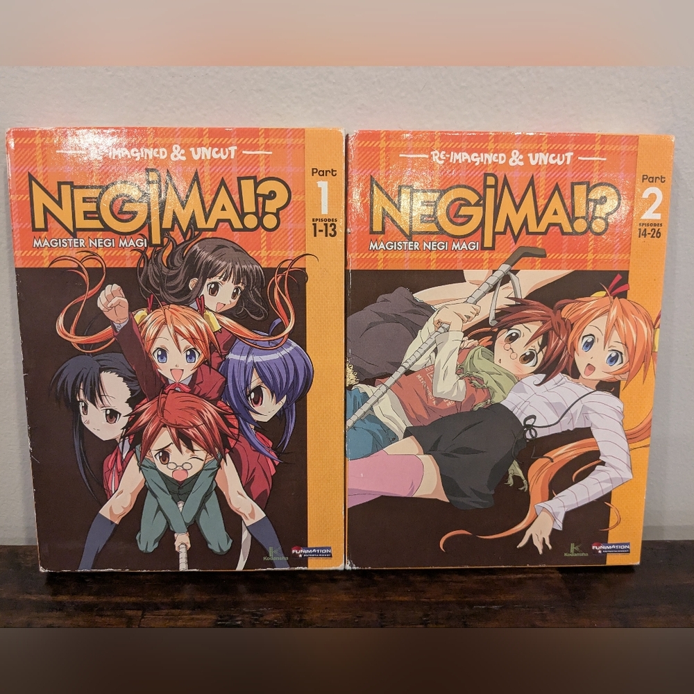 Negima!? Re-Imagined & Uncut Part 1-13 DVD Set